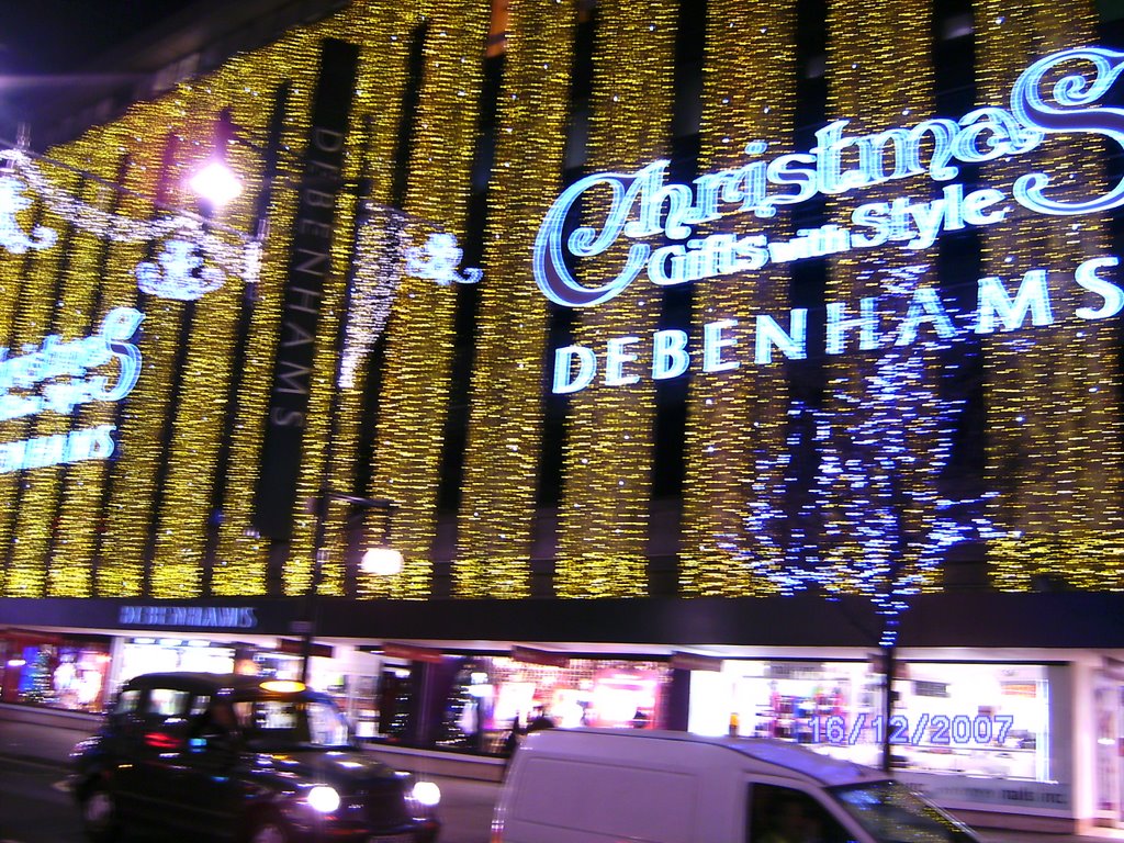 Oxford street, december 2007 by franci1