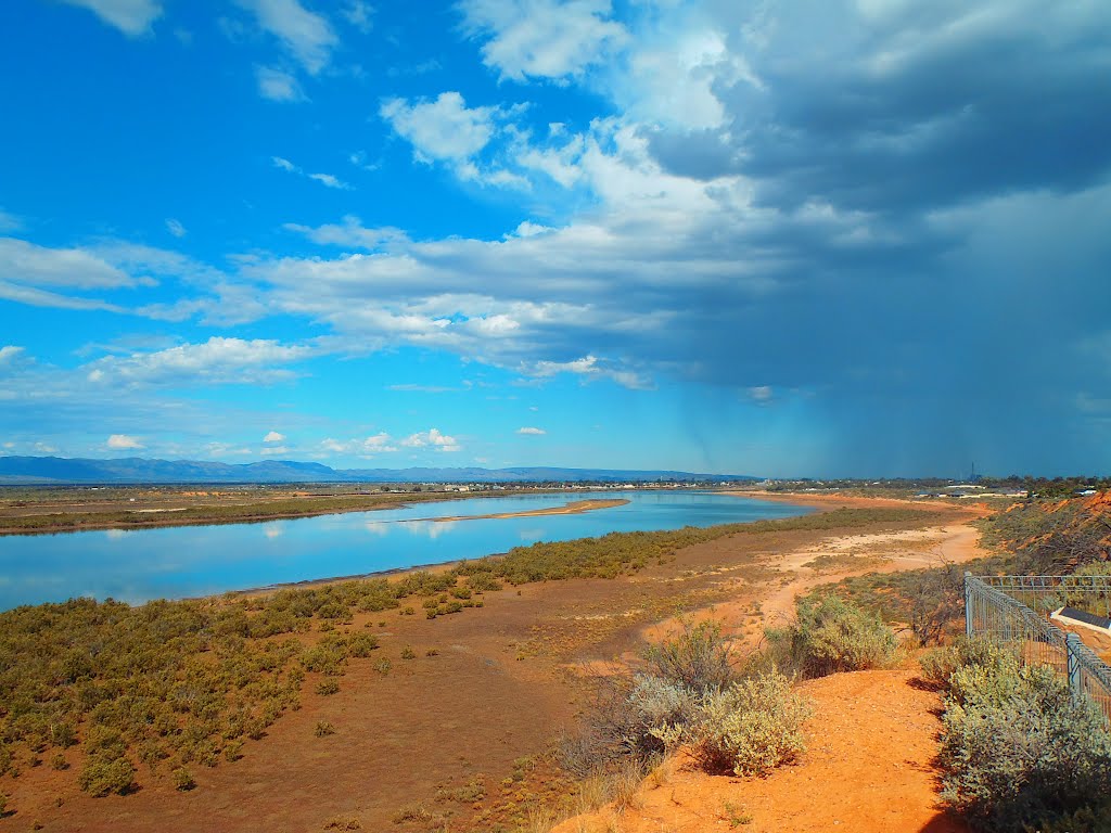 Rain Port Augusta SA by Geniene Prater