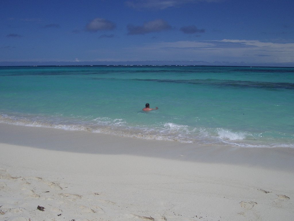 Shoal Beach Anguilla by Bob Wood