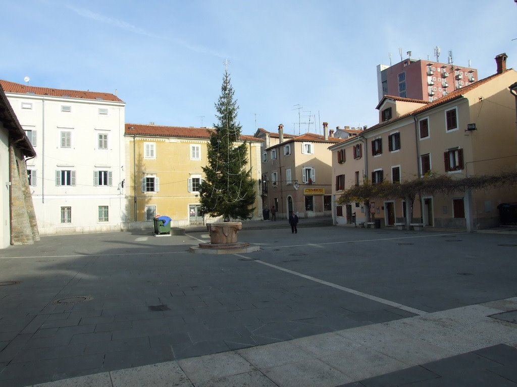 Carpaccio's square in December 2007 by Pavel Esch