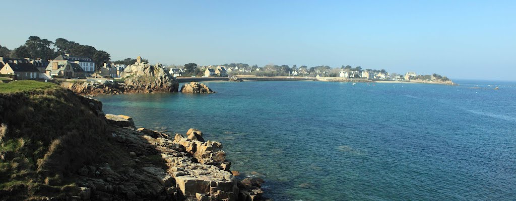 Anse de port Blanc, Venanpen Bretagne mars 2012 by Christian VIGNA