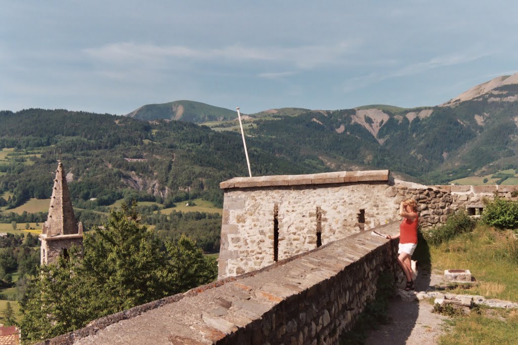 At the castle of Seyne les Alpes, France by Stone4teen (JoopKuipers)