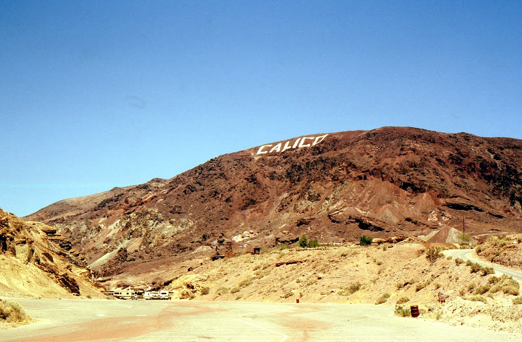 Calico-ghost-town...mojave-wüste...kalifornien by f.h ehrenberger germany