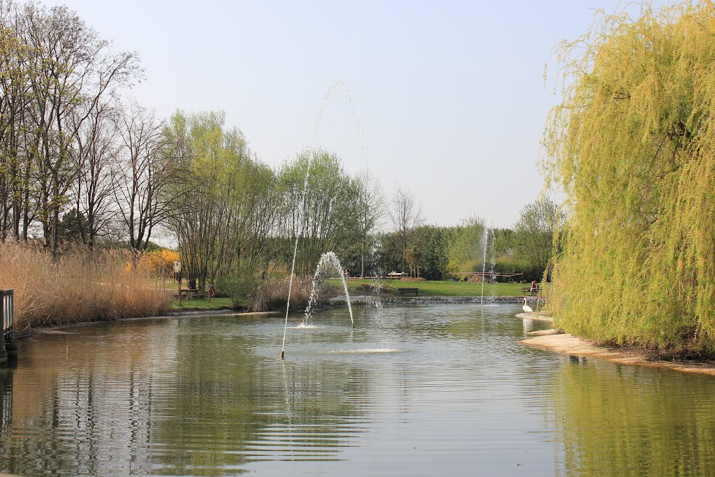 Le parc de la Coulée Verte→ Le lac by panos767