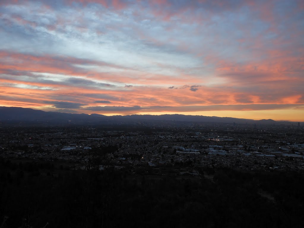 Atardeciendo en mi cuidad by Arturo Cárdenas L