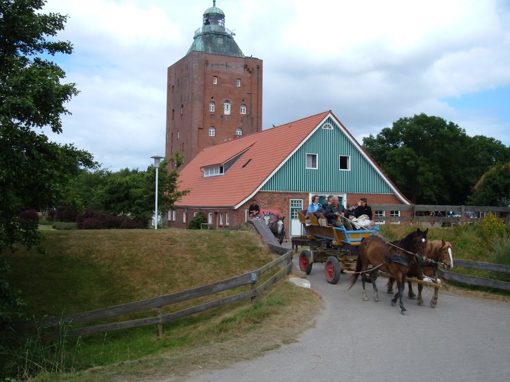 Der Turm auf Neuwerk by Dieter Maat