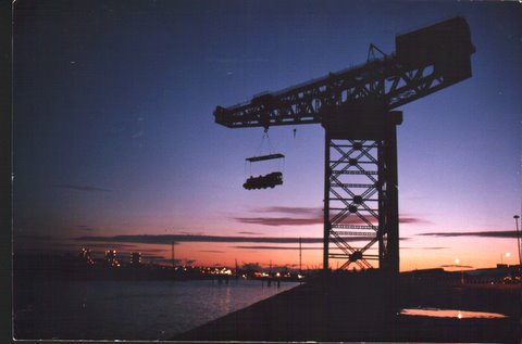 Finnieston Crane by George Campbell