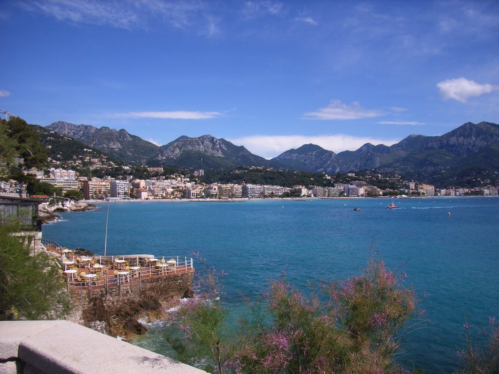 Menton from cap martin by steve-the-fish