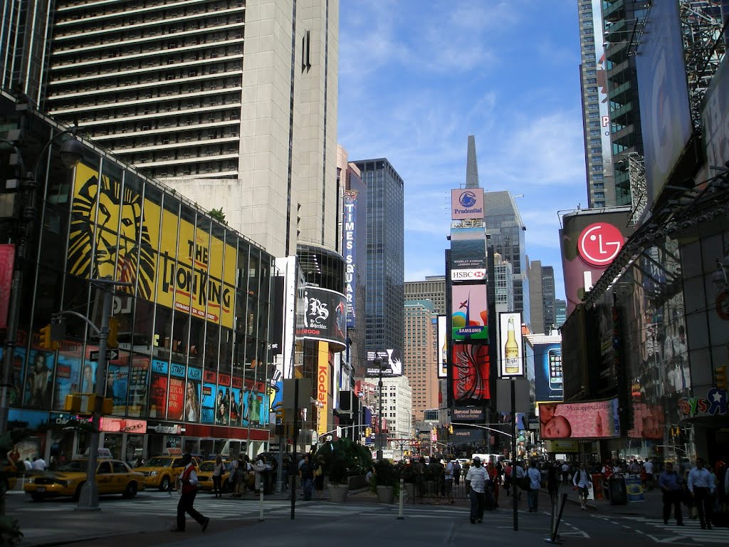 Times Square by Margarida Bico