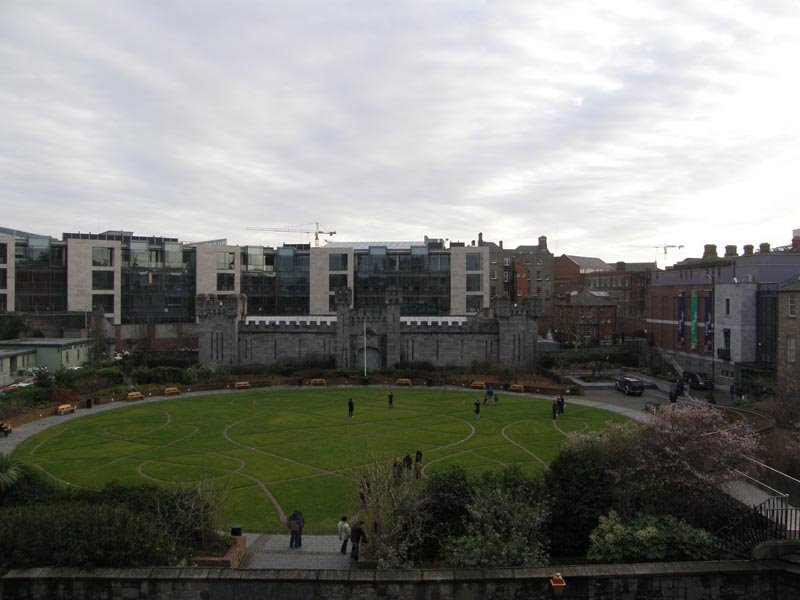 The Dublin Gardens from Dublin Castle by Igor H. Crnojevac