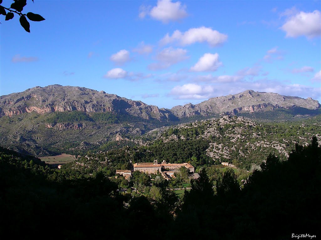 Kloster Lluc und das Gebirge Tramuntana, Mallorca by BrigitteAngelikaMeyer