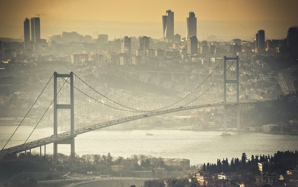 Bridge over the Bosphorus by Nuazga