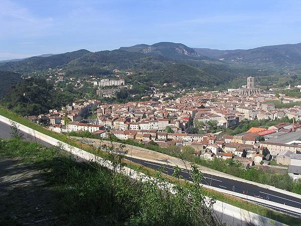 Lodève vue panoramique de la ville by viatolosana