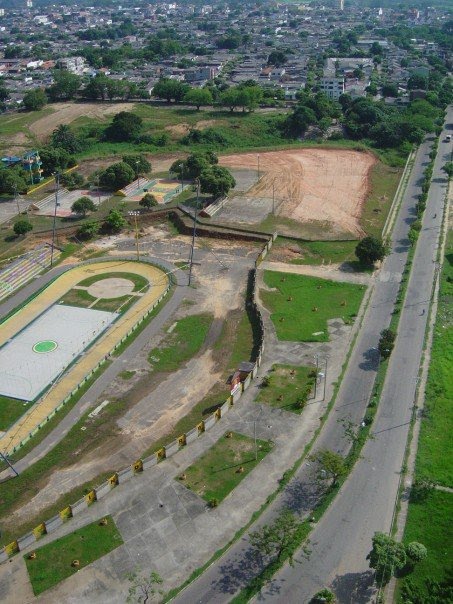 Skating Track and la loma by van gogh