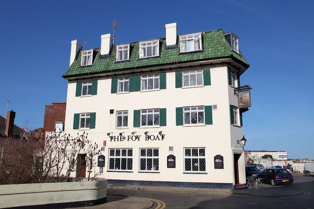 The Foy Boat, corner of Adelaide Gardens and Sion Hill, Ramsgate by David Carr