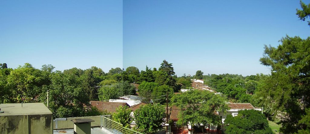 Calle Belgrano desde el tanque by Alejandro Venturutti