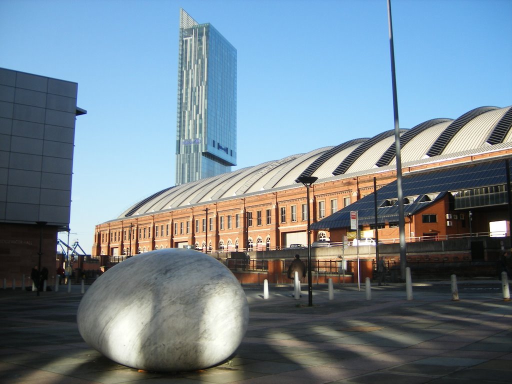 Beetham Tower, from Bridgewater Hall by russbomb