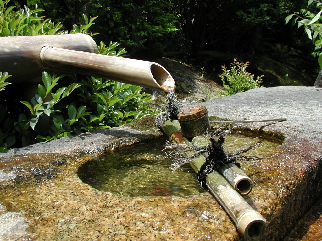 Drinking Fountain, Kyoto by Sapientum