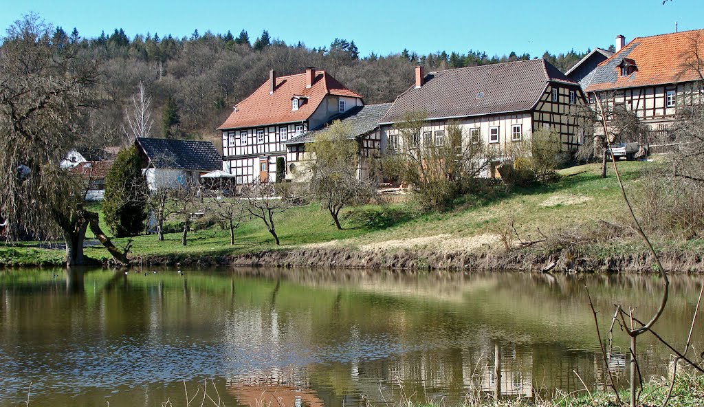 Ahorn Fachwerkhäuser an der Hauptstraße by Contessa