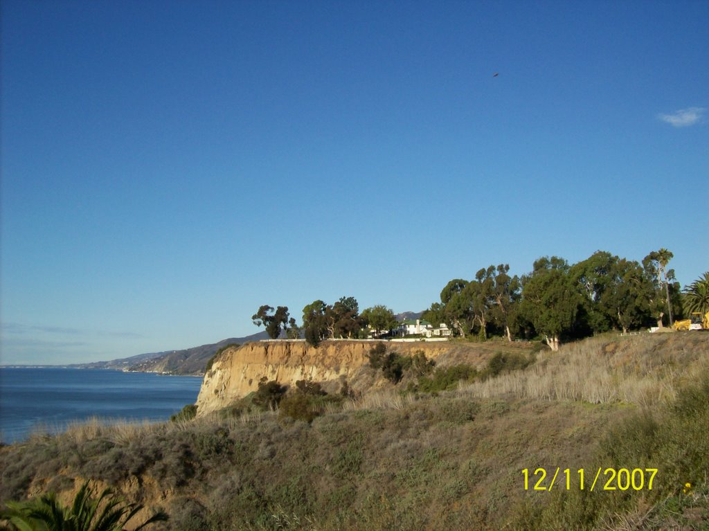 View from Via De Las Olas, Pacific Palisades by Alan Fogelquist