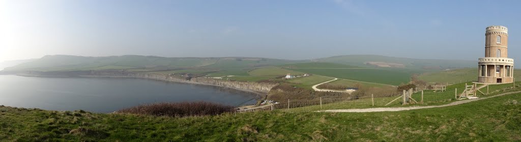 Clavell Tower overlooking Kimmeridge Bay by MarkWNS