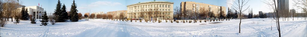 Lenin Street panorama by Sarychev Sergei