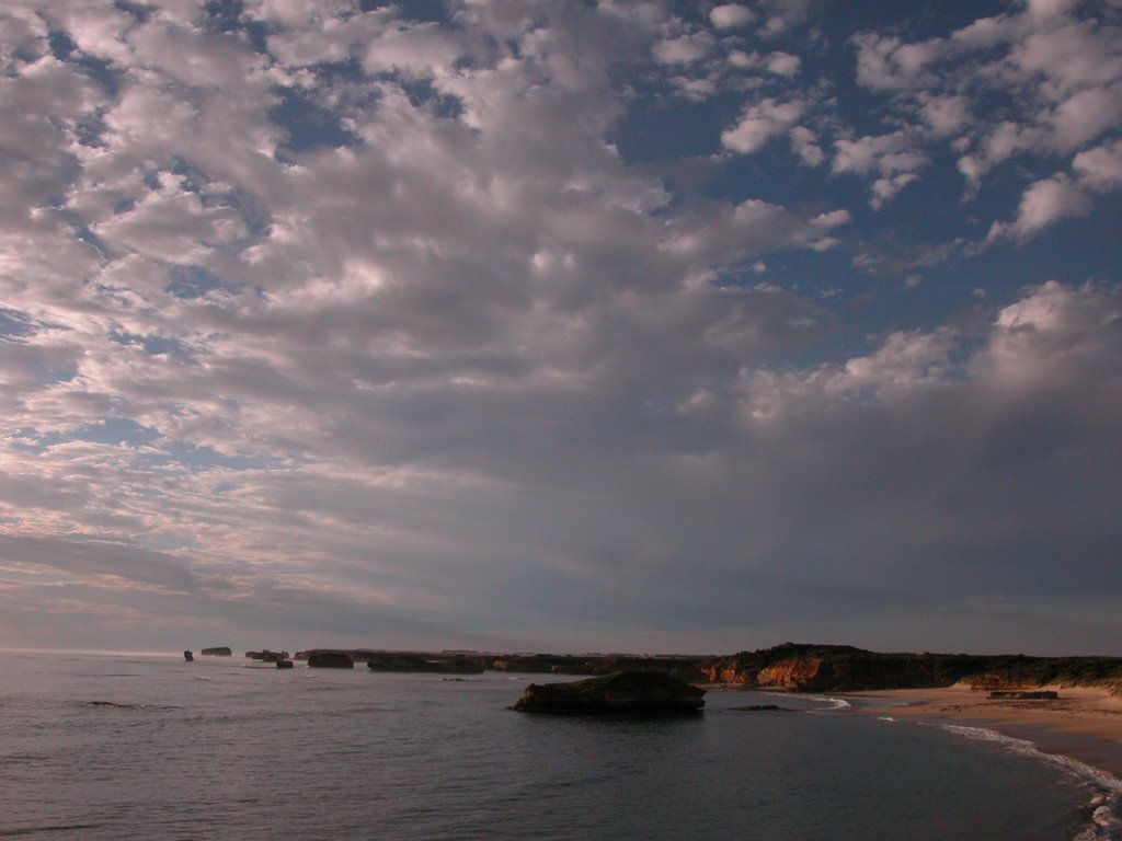 Sunset at the Great Ocean Road by Philipp Gaertner