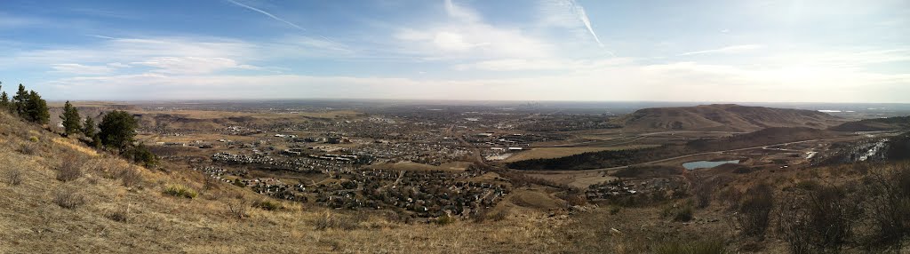 Denver from Lookout Mtn. by Brian Schopf