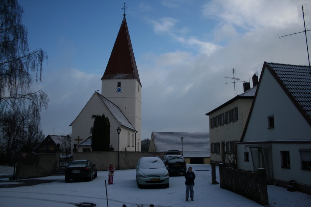 Fiegenstall Kirche in Winter by karel(tje)