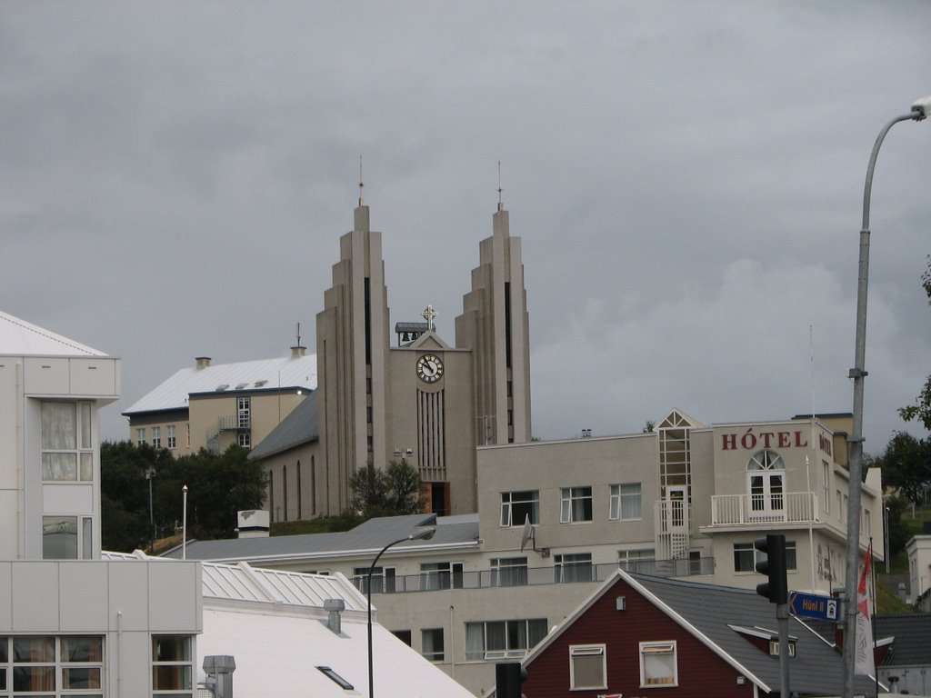 Church in Akureyri by ejdrup