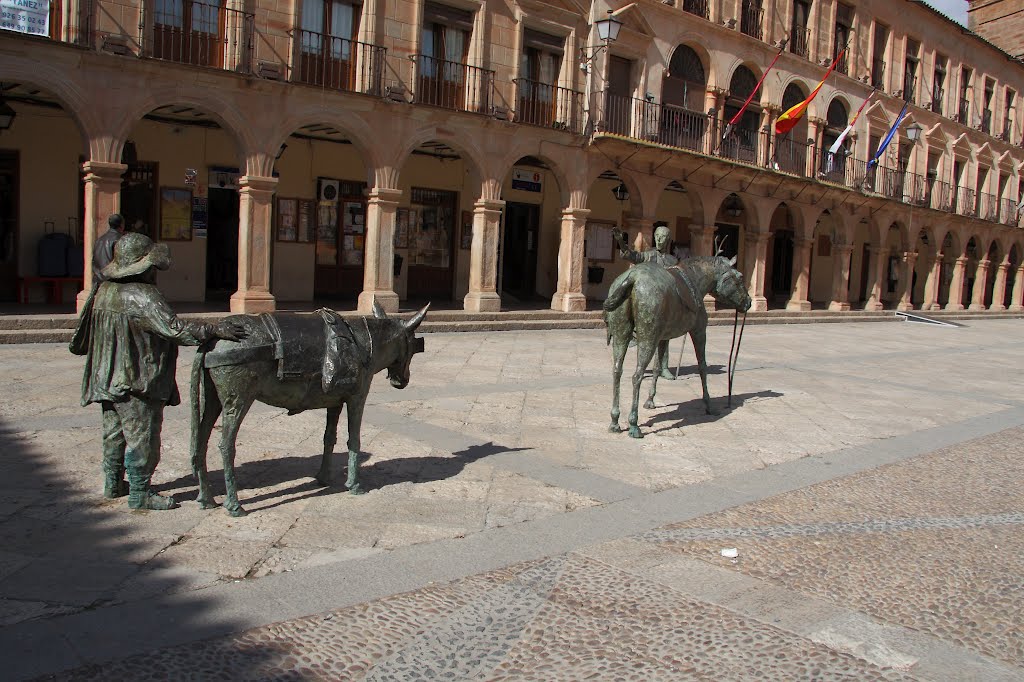 Monumento a Don Quijote - Villanueva de los infantes by F. Campayo