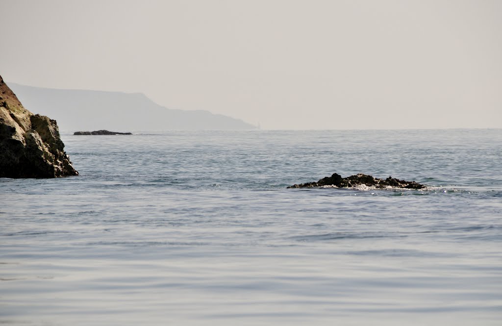 South Wight : The Needles & Former Pillar by A Photographer