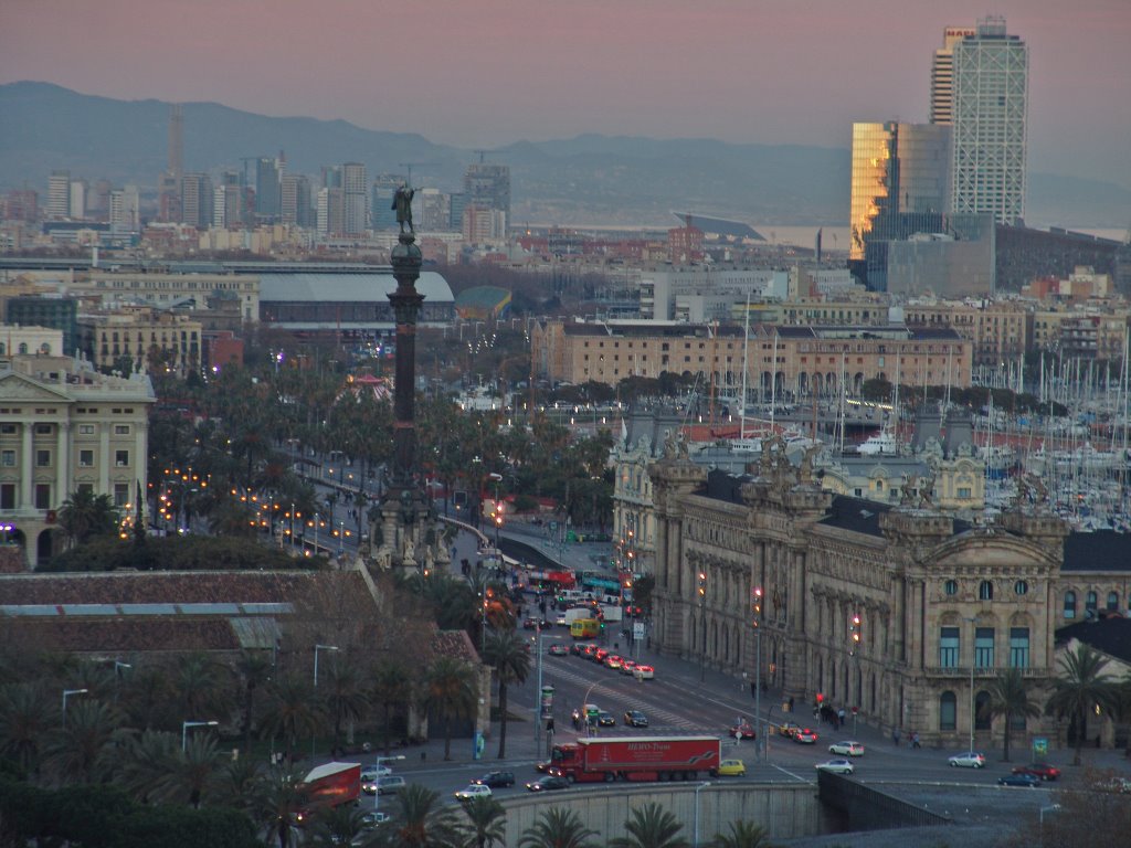 Barcelona desde Montjuic by Felix Capitaine