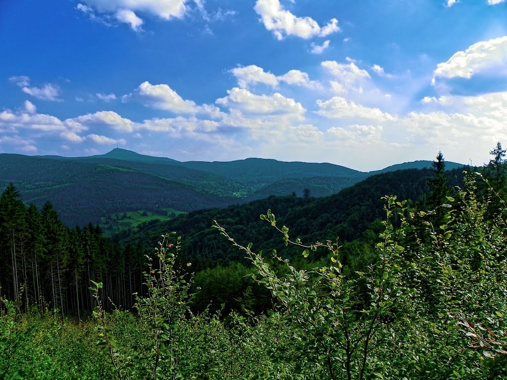 Ještěd: Dlouhá hora, Kryštofovo údolí, Liberec (7,1 km) by Lukáš Hák