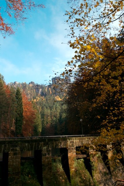 Brücke bei Rathen (Amselgrund) by Stocky2605