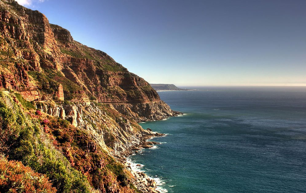 Chapmans peak drive south view by the Golftraveller