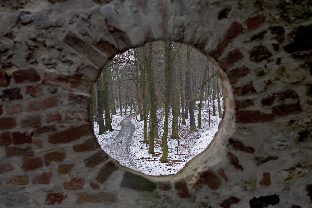 Marienwerder Ausblick vom Hexenturm by Peter Rother