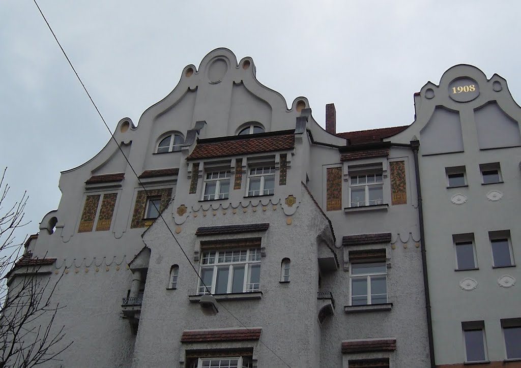 Nürnberg, Meuschelstraße 34 (Egelsehr 1908) by Jacques Lasserre