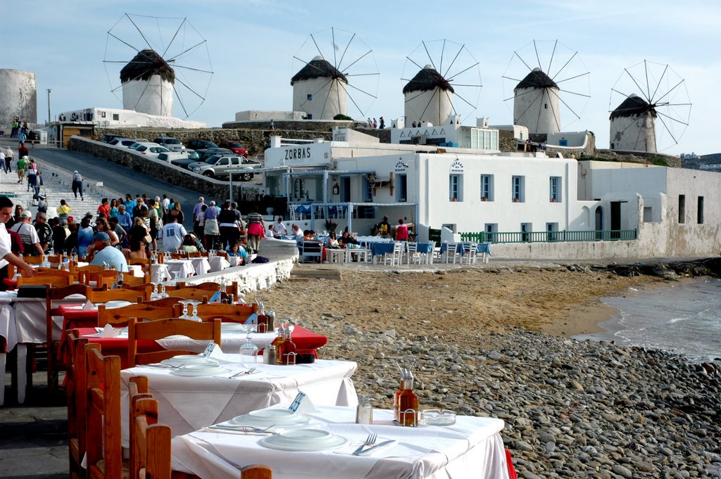 Greek island of Mykonos by kluke