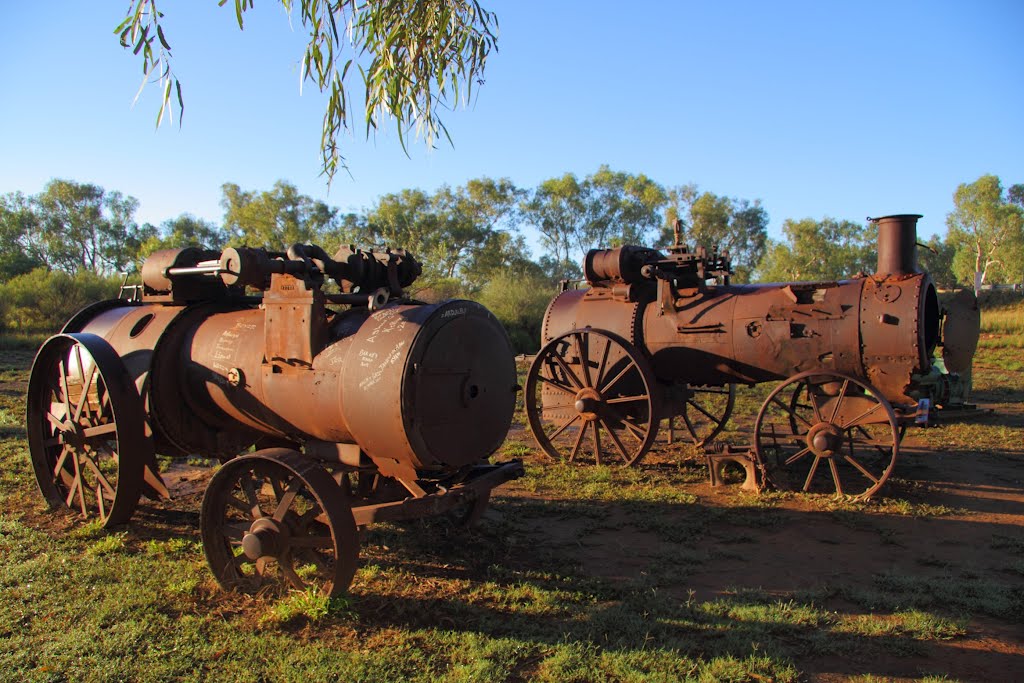 Powerplants of Yore, Minilya Roadhouse. by jockswa