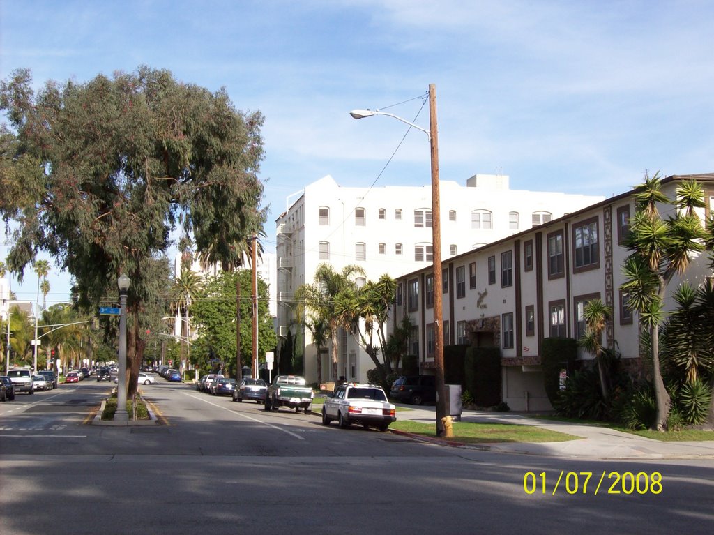 California Ave from 3rd Street by Alan Fogelquist