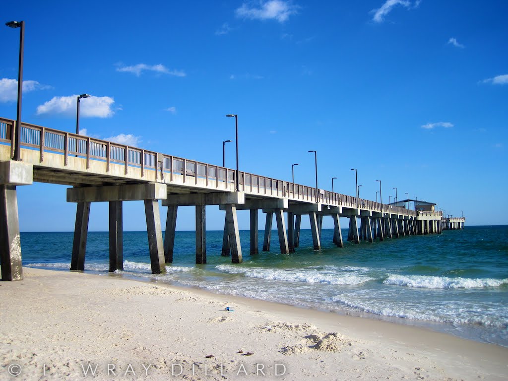 Gulf Shores at the State Pier by L. Wray Dillard