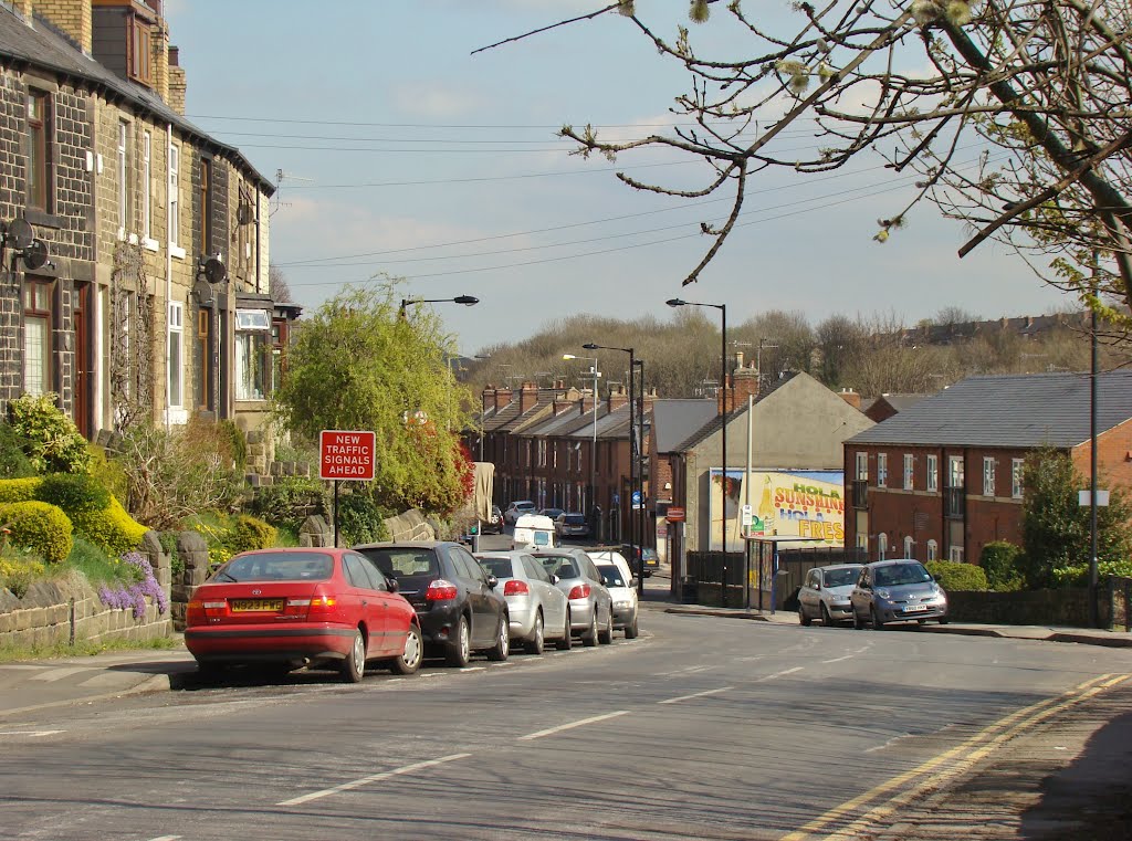 Loxley Road looking towards Malin Bridge, Sheffield S6 by sixxsix