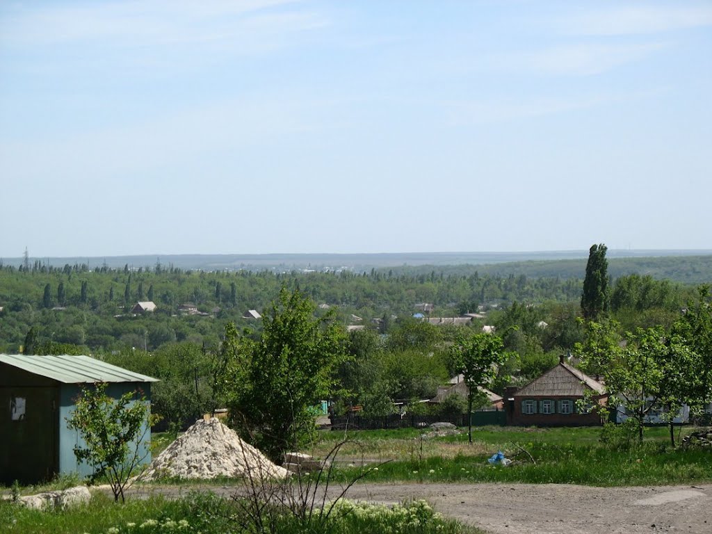 Shakhty town, view from outskirts by Orca77