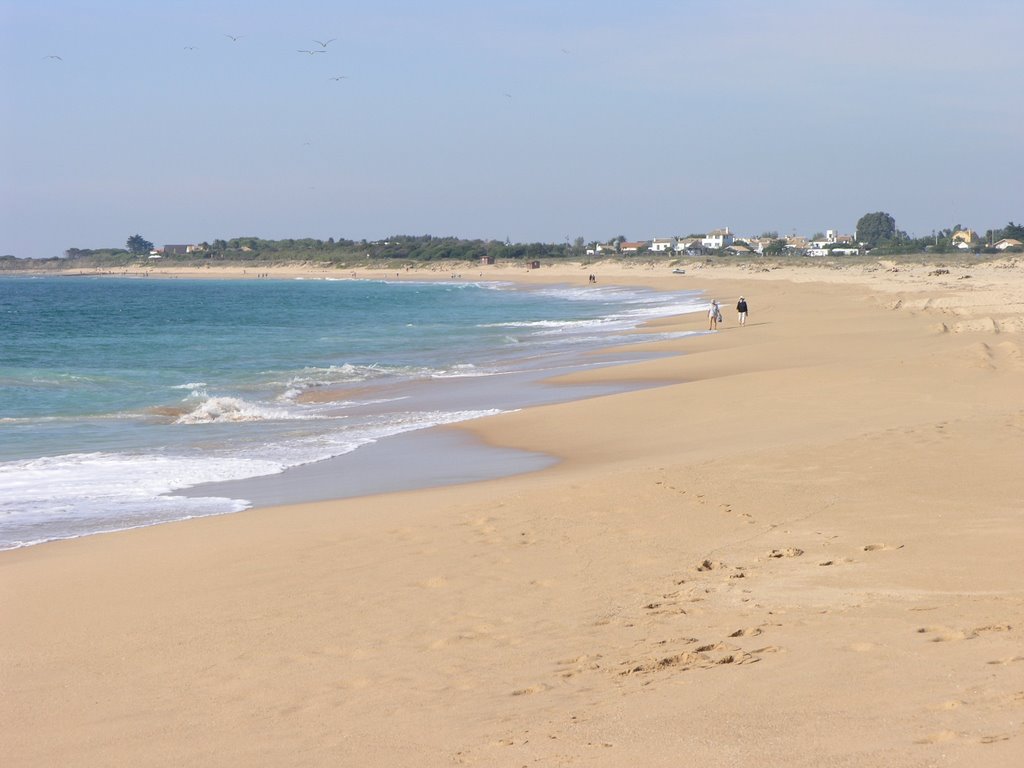 Beach near Cabo Trafalgar by Jan Haas