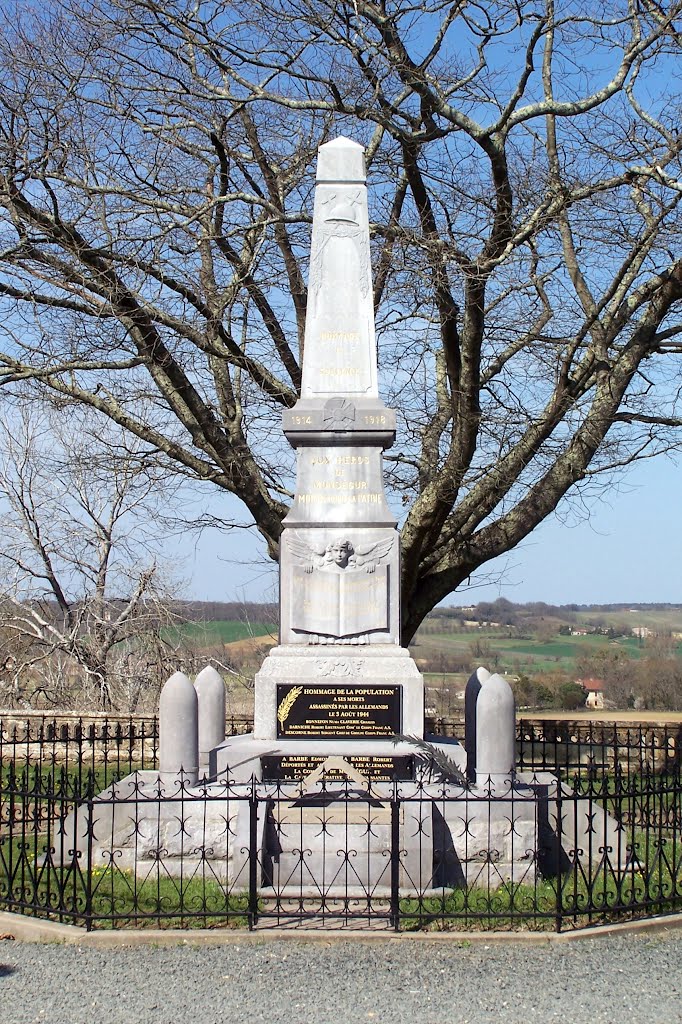 Monségur 33 Monument aux morts by hpjps