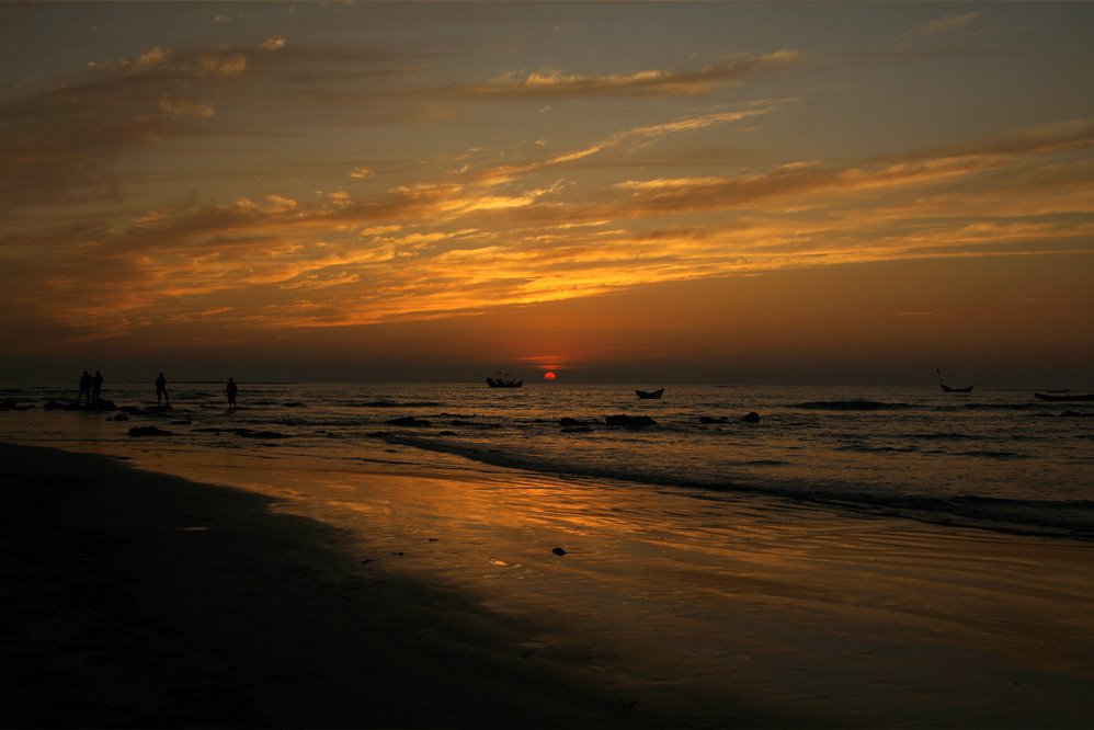 Saint Martin island Sunset by Mohammad M Rahman