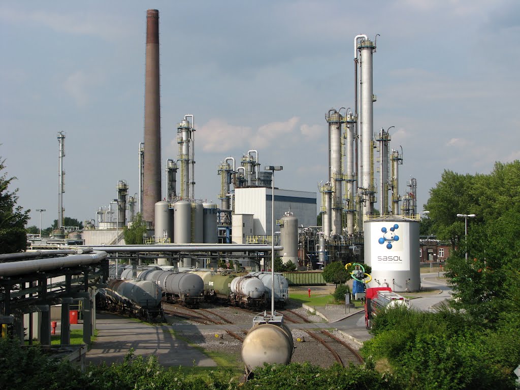 Sasol, Herne, Blick von der Holsterhauser Straße (2008) by knips-bis-zum-erbrechen-horst