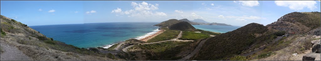 St.Kitts (Saint Christopher) Atlantic Ocean, Caribbean Sea by Alex Kozlov