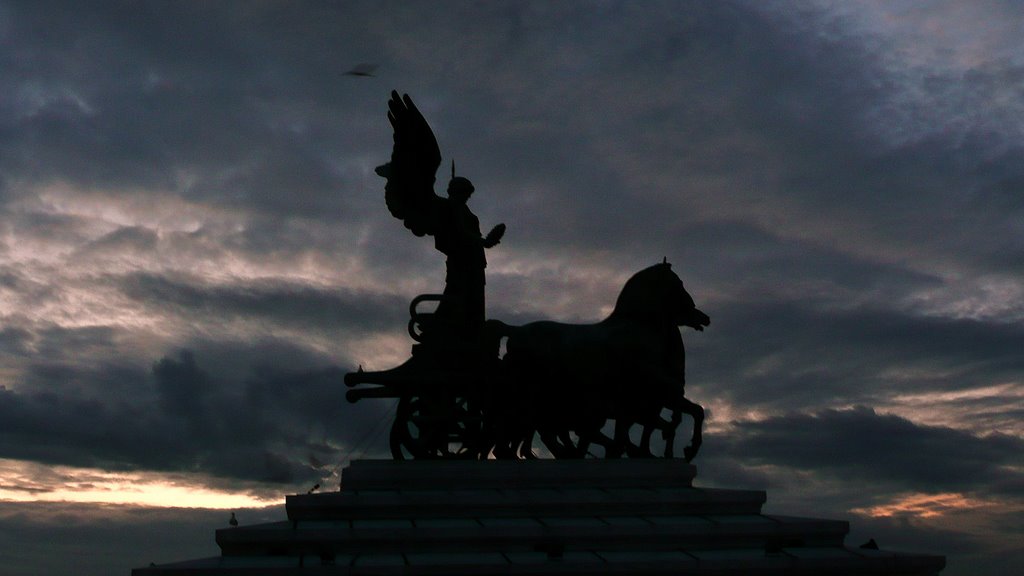 Quadriga con la Vittoria alata_Terrazza del Vittoriano by LuPhotography